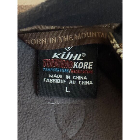 Kühl Mens ThermoKore Temperature Regulating Pullover Poly Wool Fleece. XL - Picture 3 of 10